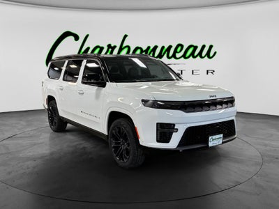 2027 Jeep Grand Wagoneer GRAND WAGONEER LONG WHEELBASE SUMMIT OBSIDIAN 4X4