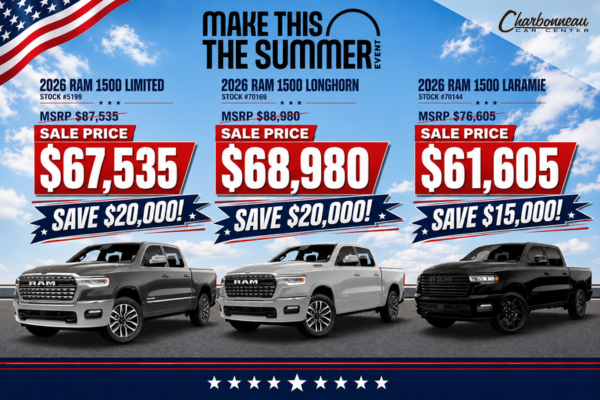 JULY RAM SPECIALS