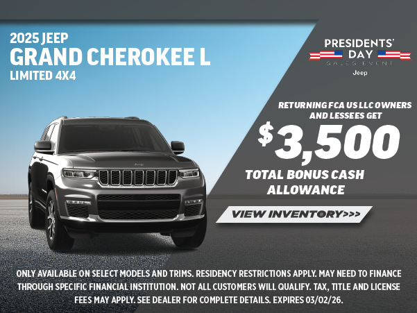 2025 Jeep Grand Cherokee L