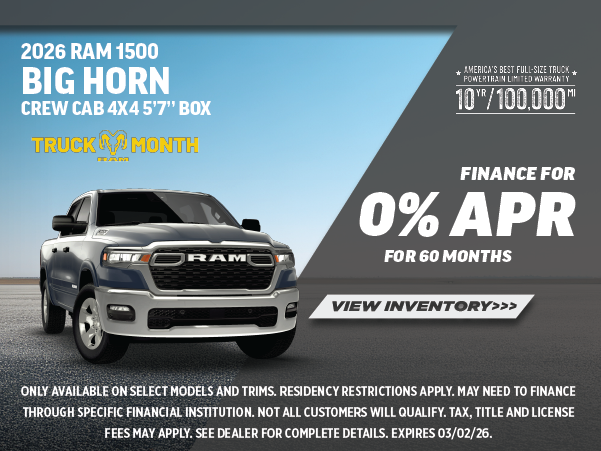 2026 Ram 1500 