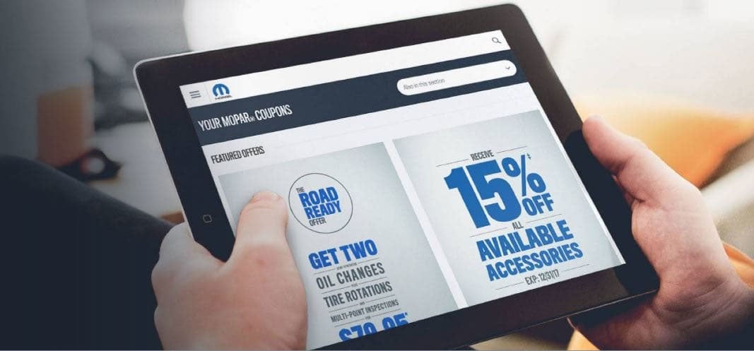 Mopar Service at Charbonneau Chrysler Center in Dickinson ND